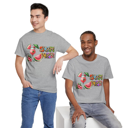 Tee shirt Unisex I love summer idée cadeau design été