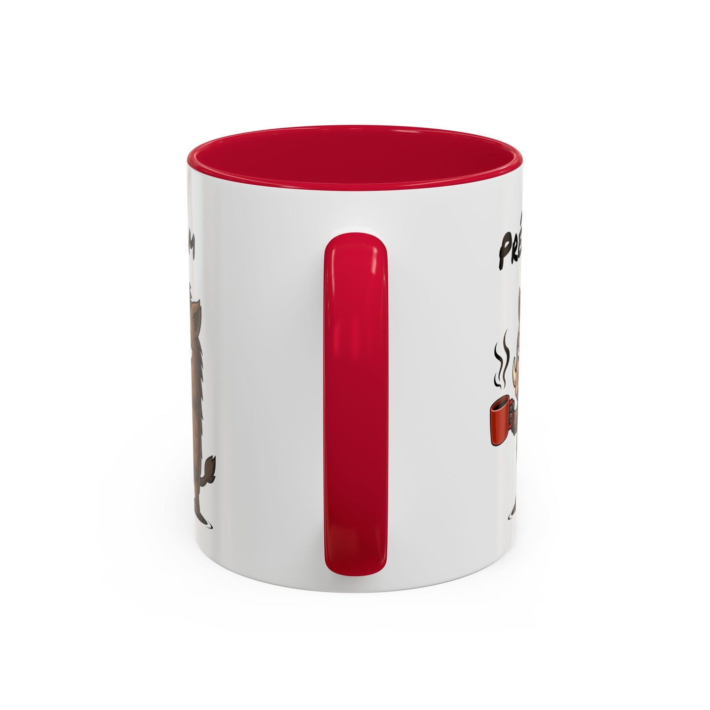 Mug Sanglier Fatigué Personnalisable 325ml – Tasse Café Humour Animal Drôle Réveil Difficile Cadeau