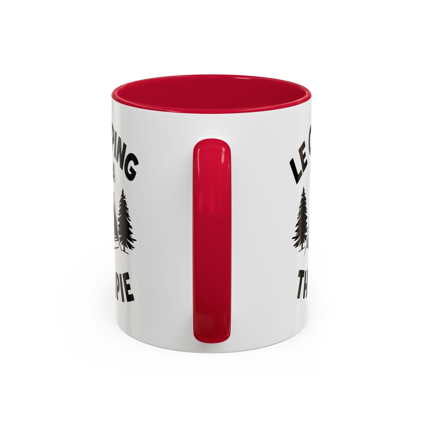 Tasse Camping Homme et Femme – Le Camping est ma Thérapie – Mug Humour Nature Plein Air – Cadeau Original pour Campeur – 325 ml