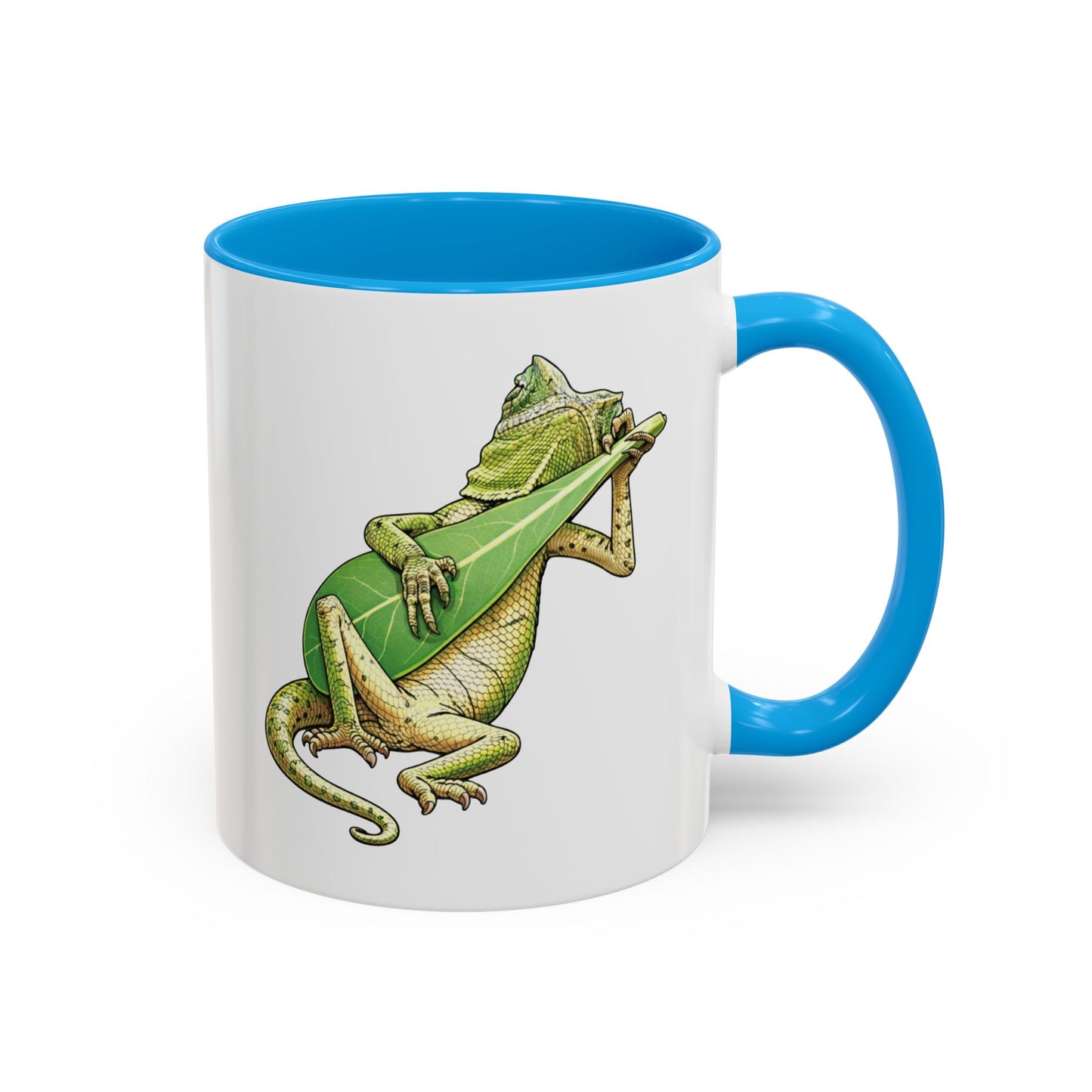 Tasse Iguane Guitare 325ml – Mug Céramique Animal Musicien Tropical Fun Cadeau Original
