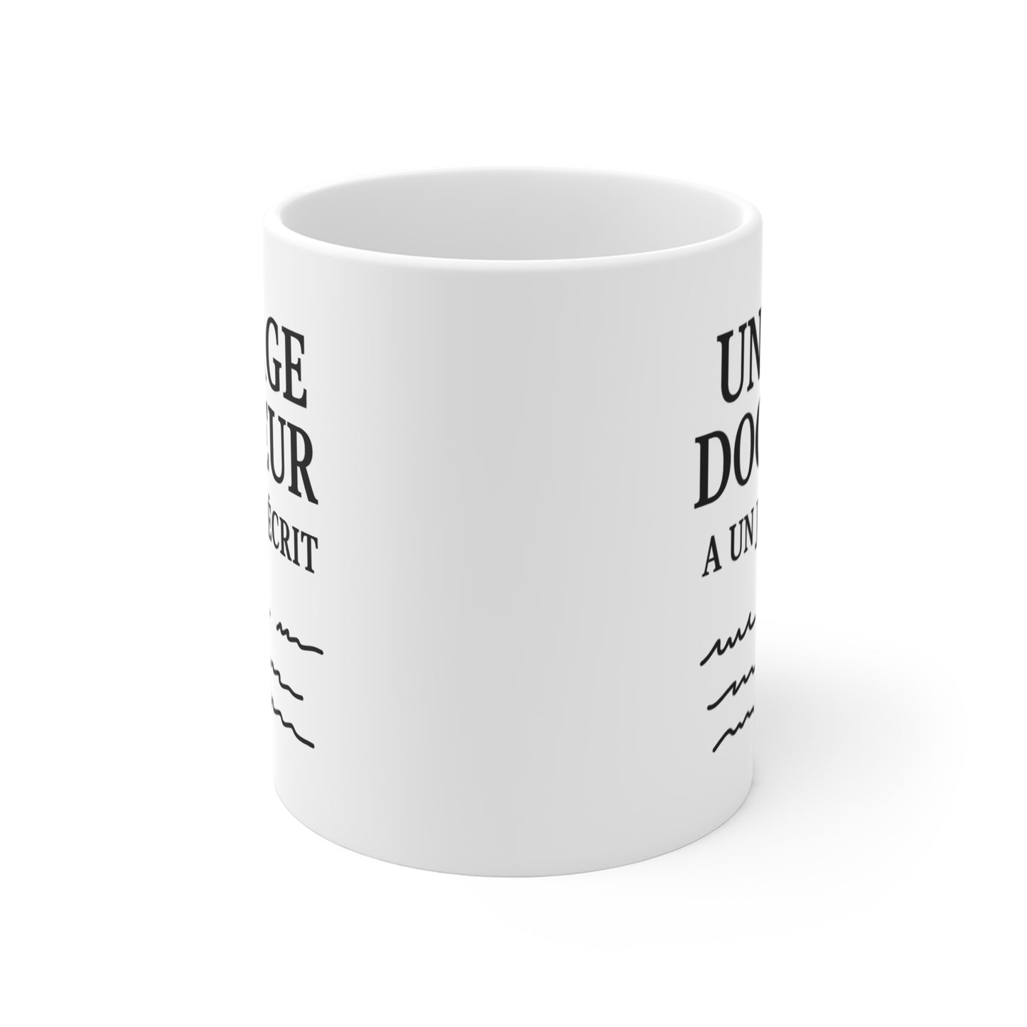 Tasse Céramique 325ml “Un Sage Docteur” – Mug Humour Médecin – Idée Cadeau Docteur Infirmier Santé
