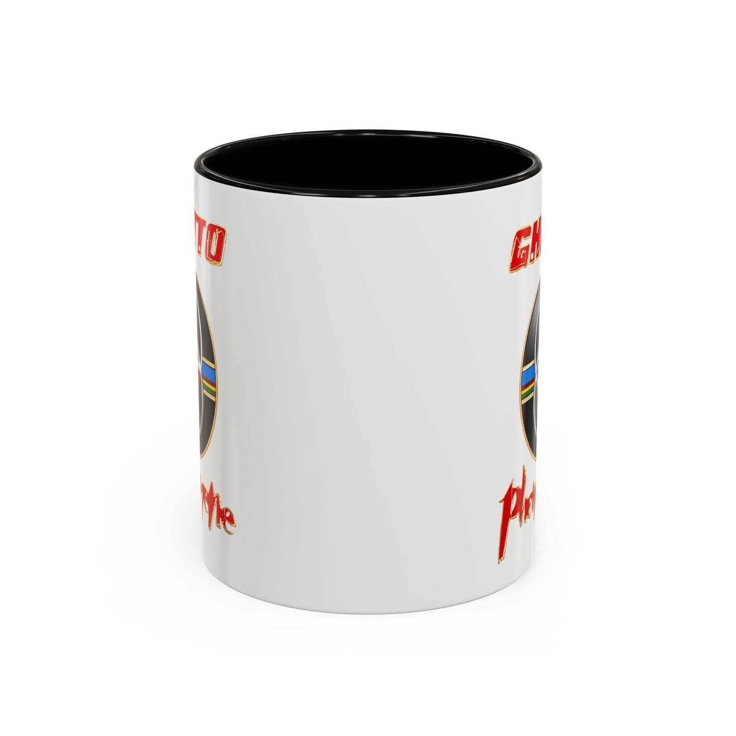 Mug Ghetto Phénomène JuL – Rap Marseille – Groupe Rap Français – Style Urbain – Idée Cadeau Fan de Rap Homme Femme Noir Bleu Rouge