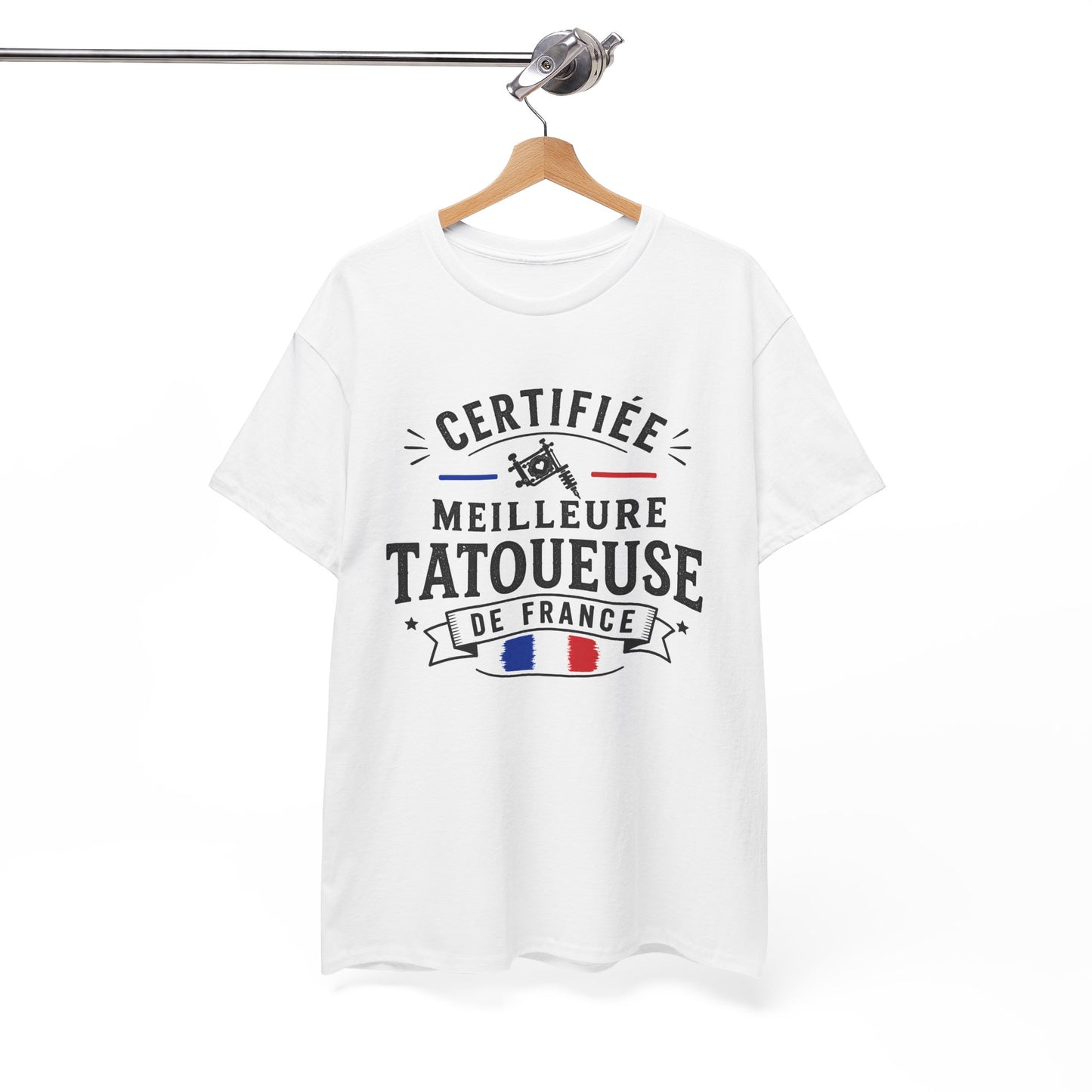 Tee Shirt Femme Manches Courtes Vêtement Adulte – Cadeau Artiste Professionnelle de Salon – France