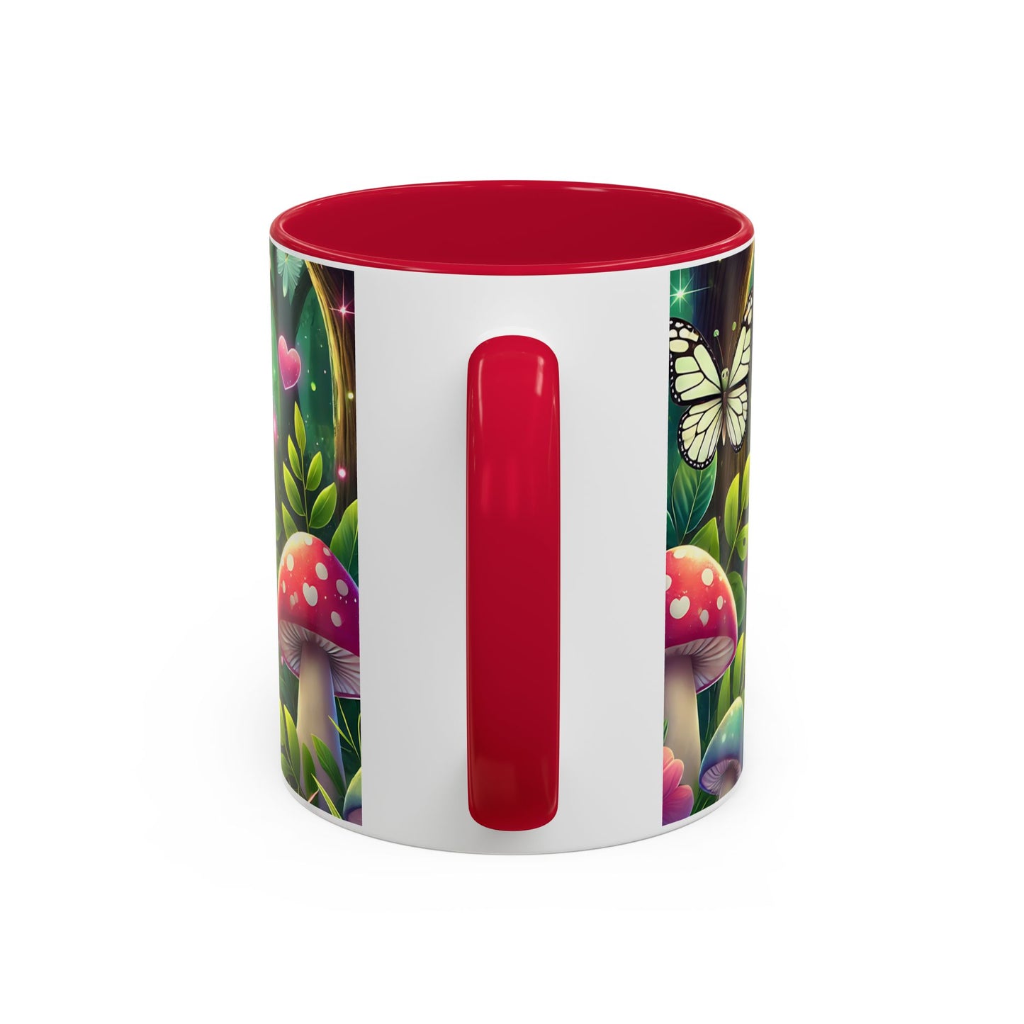 Mug Grenouille Kawaii – Tasse Féérique Forêt Magique et Champignons – Cadeau Cute Femme Enfant 325ml