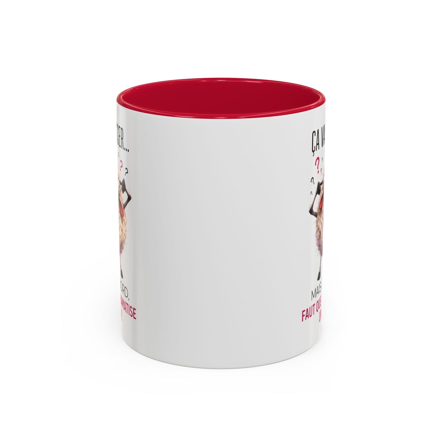 Tasse Ça Va Passer Mais D’Abord Faut Que Je Dramatise Un Peu – Mug Humour Mouton Drôle – Cadeau Homme Femme 325ml