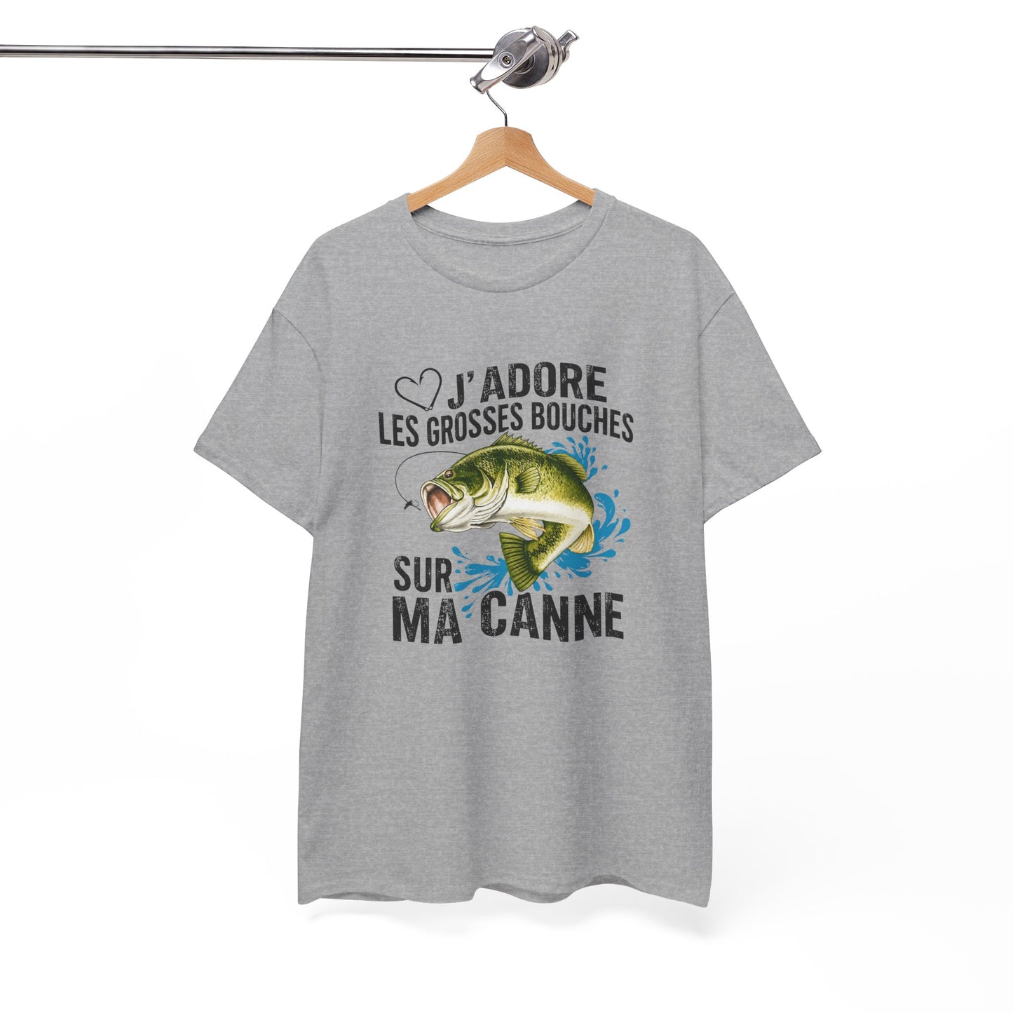 T-Shirt Pêche Homme – Cadeau Pêcheur Humour – Passion Poisson Canne à Pêche – Idée Cadeau Pêche Sportive Anniversaire Papa