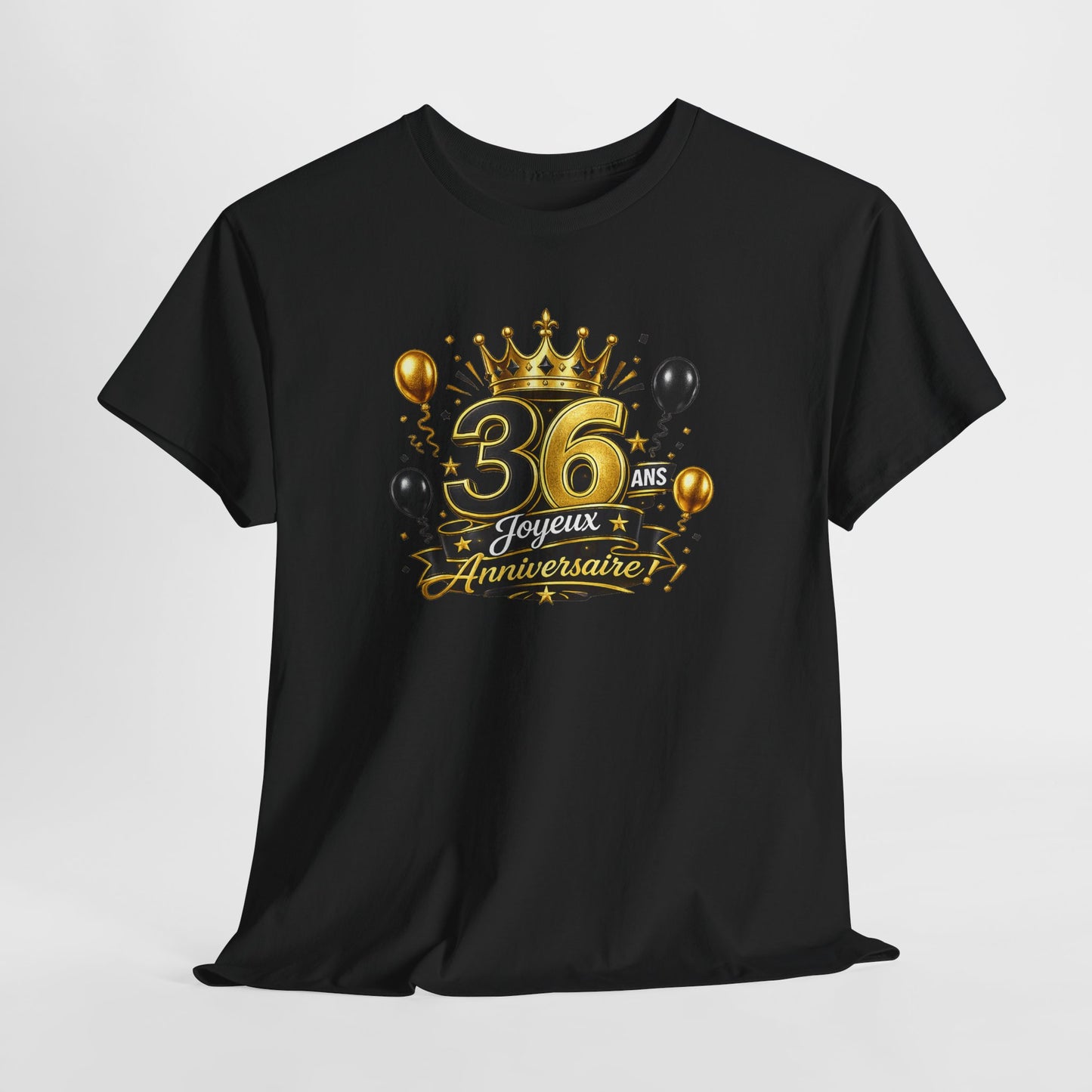 Tee Shirt Anniversaire 36 Ans Homme et Femme Joyeux Anniversaire Cadeau 36 Ans Idée Cadeau Adulte