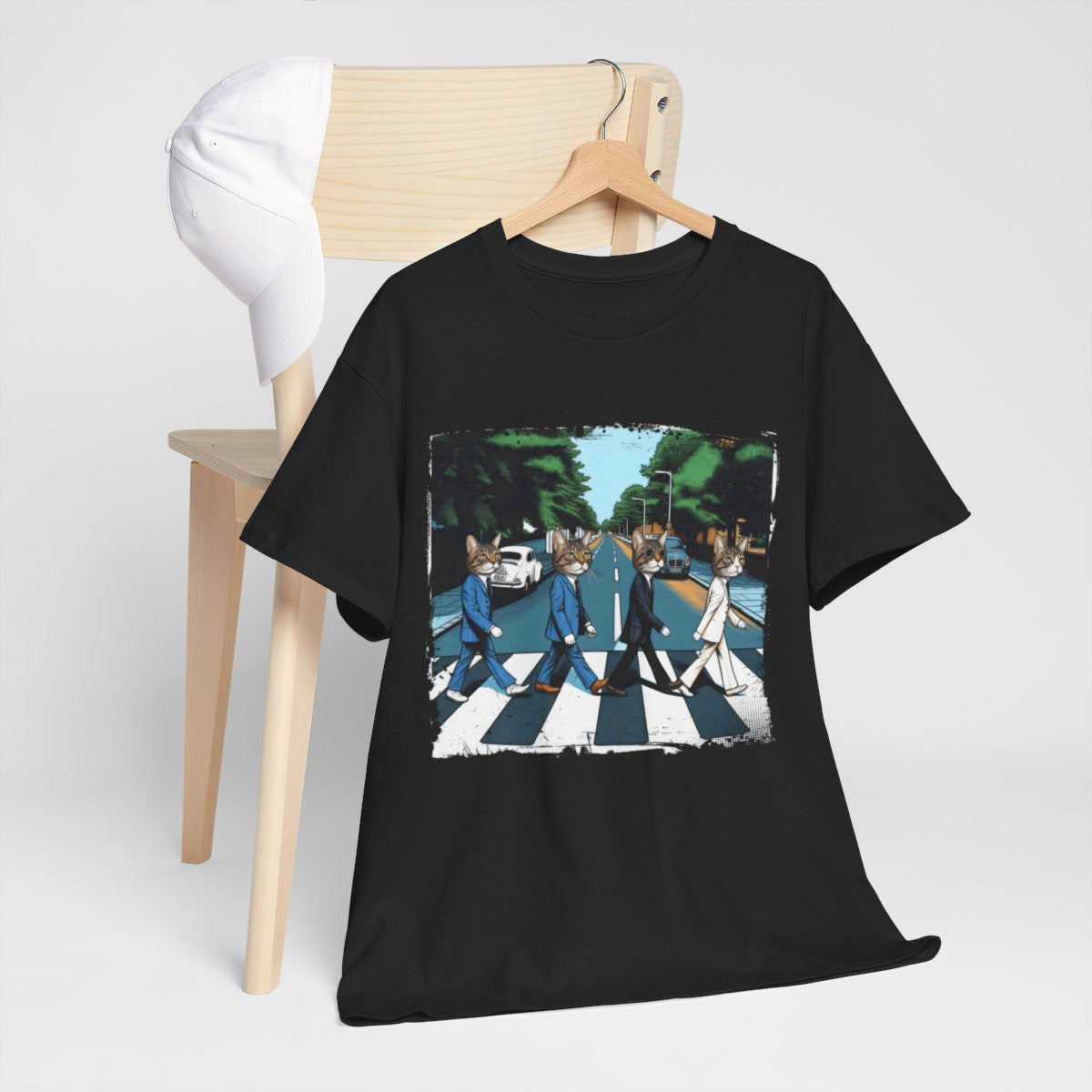 Tee shirt Unisex Chat Idée cadeau humour drôle amusant Homme/Femme