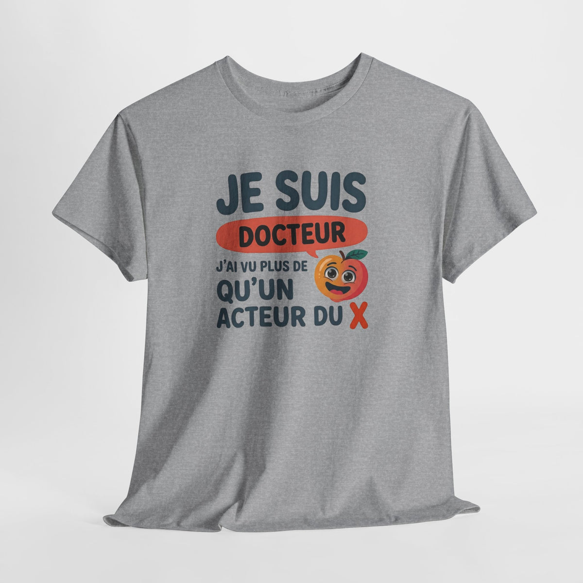 Tee Shirt Docteur Homme – Humour Médecin – Cadeau Original pour Docteur