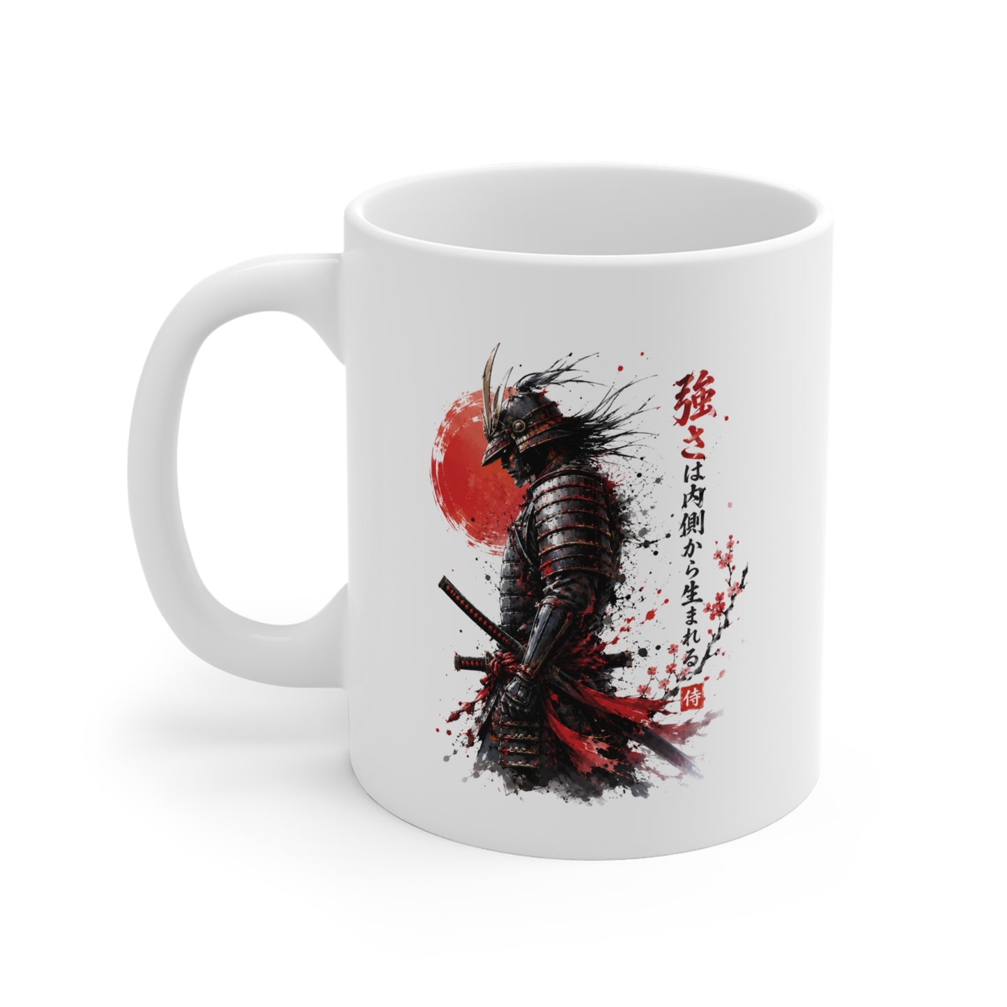 Mug Samouraï Japonais – Tasse Guerrier Katana Armure Japonaise – Cadeau Original Passion Japon Homme et Femme