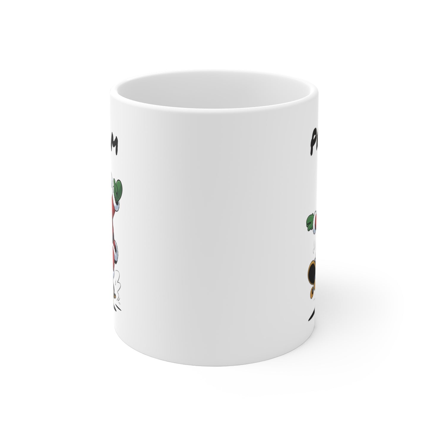 Tasse Noël Personnalisée – Mug Père Noël Skateur avec Prénom – Cadeau Original et Unique