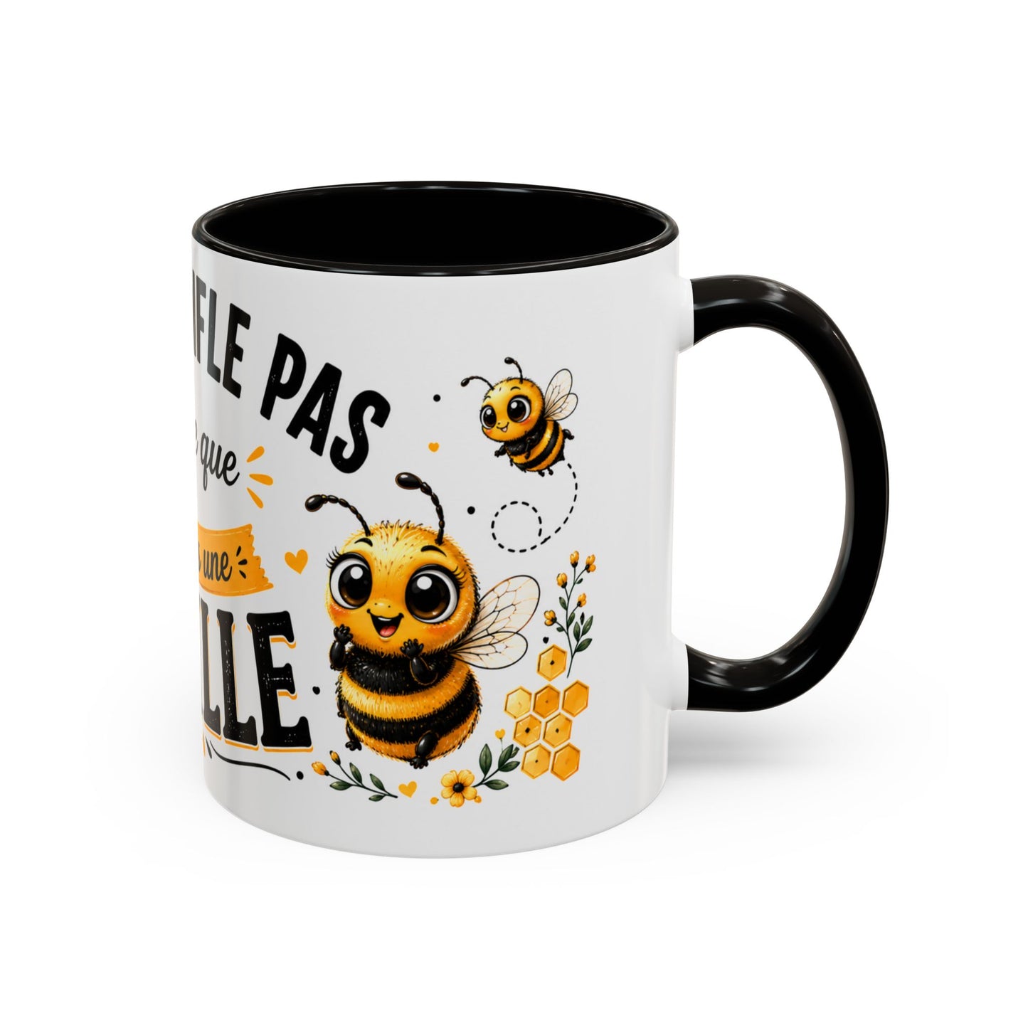 Tasse Je Ne Ronfle Pas Je Rêve Que Je Suis Une Abeille – Mug Humour Abeille Cartoon – Cadeau Original Homme Femme 325ml