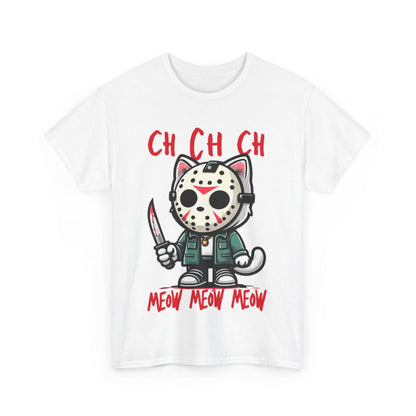 Tee shirt Unisex chat meow Idée cadeau humour drôle amusant Homme/Femme