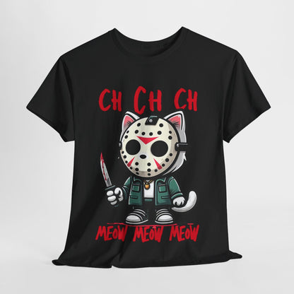 Tee shirt Unisex chat meow Idée cadeau humour drôle amusant Homme/Femme
