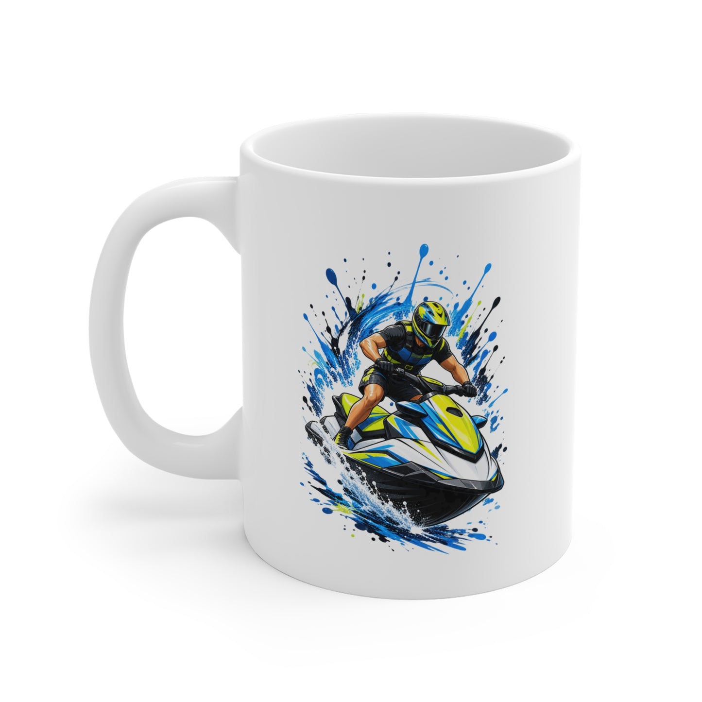 Mug Homme Jet Ski – Tasse Passion Sport Nautique – Cadeau Original Homme – Amateur de Jet Ski et Sensations Fortes