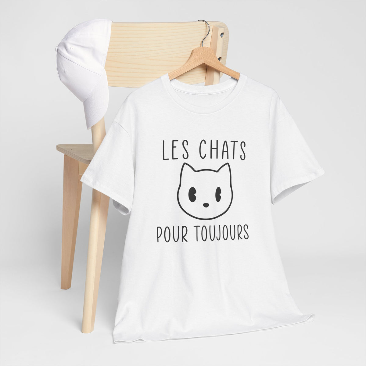 Tee Shirt Chat Homme Femme – Passion Chats et Félin – Idée Cadeau Amoureux des Chats Propriétaire de Chat