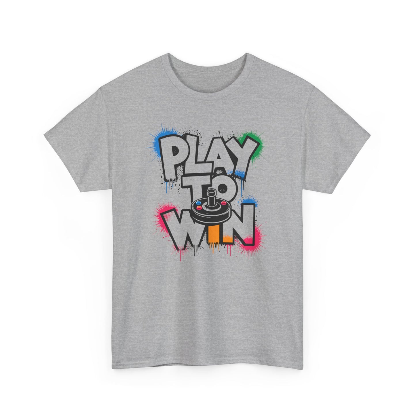 Tee-Shirt Gaming Homme et Femme – Gamer Jeu Vidéo Arcade Rétro Joystick – Cadeau Original pour Passionné de Jeux Vidéo