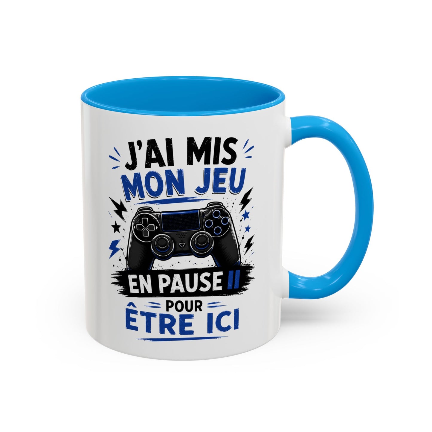 Tasse Gaming Homme et Femme – Mug Gamer Jeu Vidéo Manette Console – Cadeau Original pour Passionné de Jeux Vidéo 325 ml