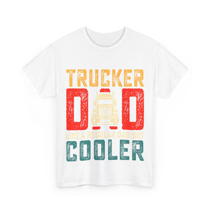 Tee shirt Unisex Trucker Dad papa camion idée cadeau Homme/Femme