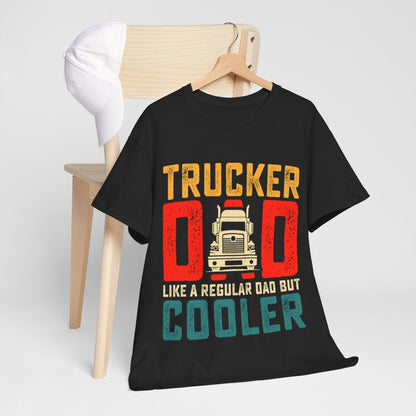 Tee shirt Unisex Trucker Dad papa camion idée cadeau Homme/Femme