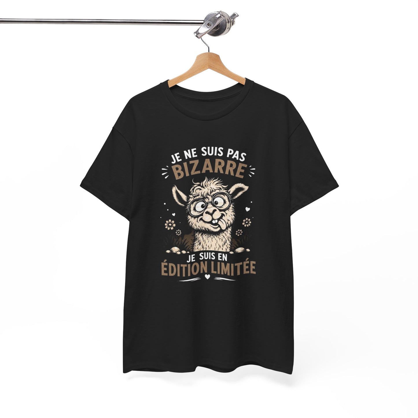 Tee-Shirt Humour Homme et Femme – Lama Drôle Original – Cadeau Amusant Anniversaire pour Amateur d’Animaux