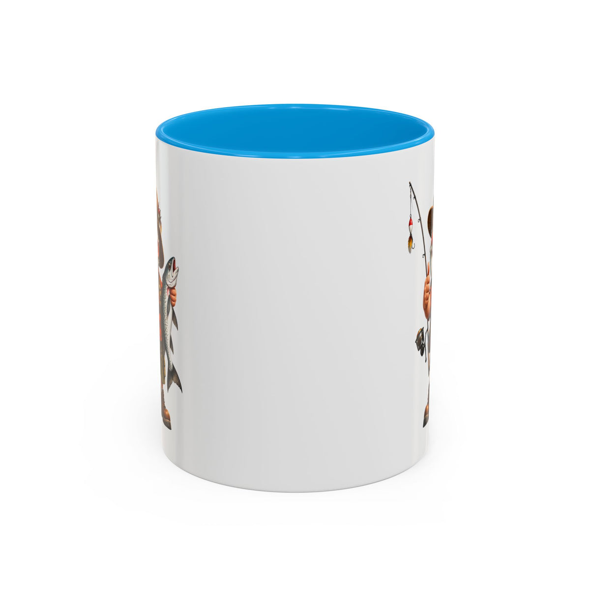 Mug Pêcheur Homme – Tasse Passion Pêche avec Poisson – Cadeau Original Homme – Amateur de Pêche