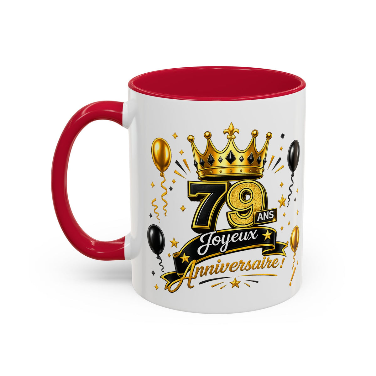 Mug Joyeux 79 Ans – Tasse Anniversaire 79 Ans – Cadeau Original pour Femme Homme – Idée Cadeau 79e Anniversaire