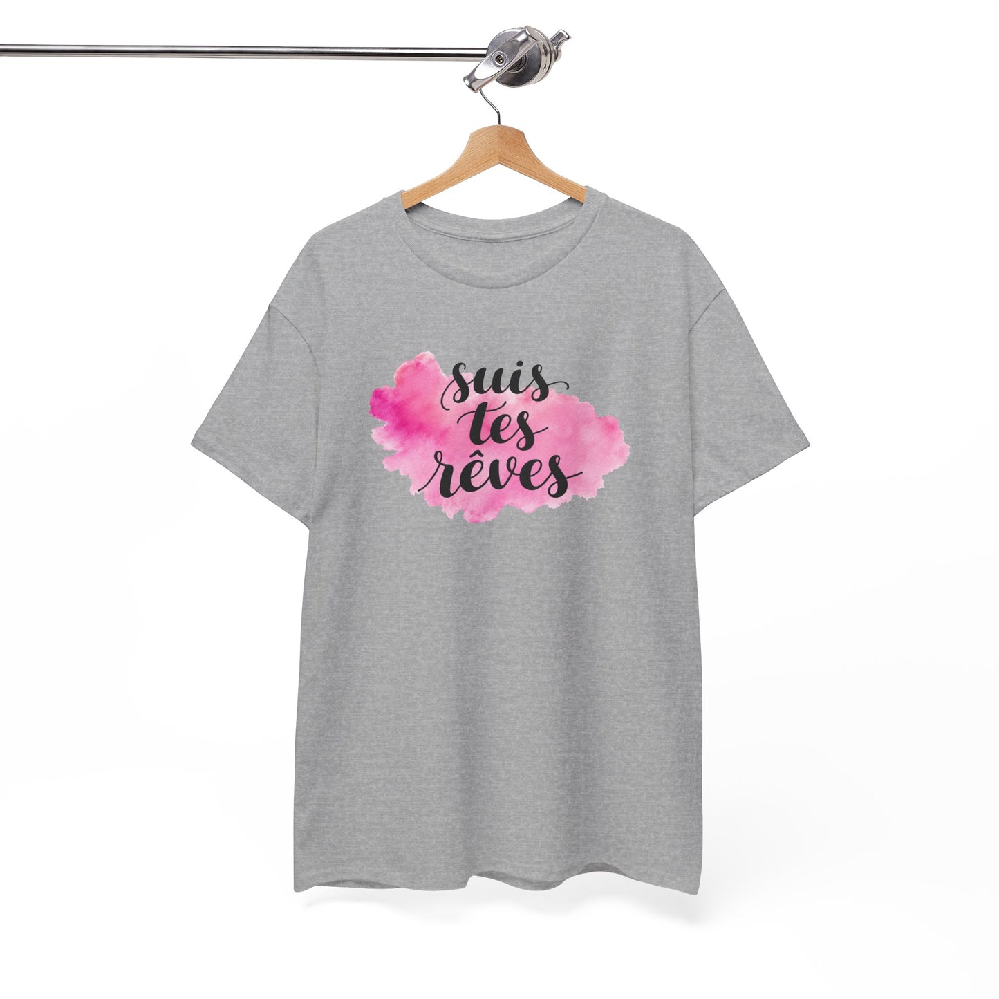 T-Shirt Femme Motivation Positive – Rêves Inspiration Développement Personnel – Cadeau Original Femme