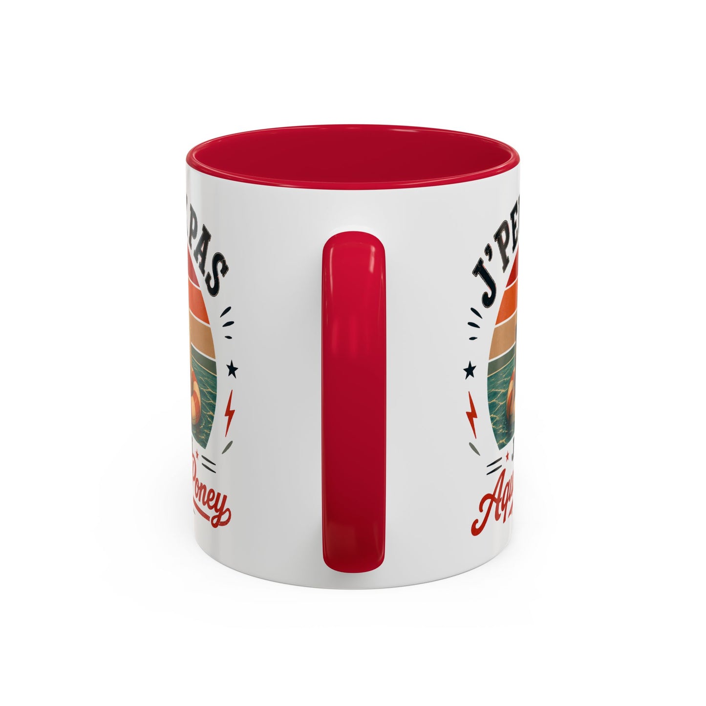 Tasse J’Peux Pas J’Ai Aqua Poney – Mug Humour Vintage avec Poney – Cadeau Drôle Homme Femme 325ml