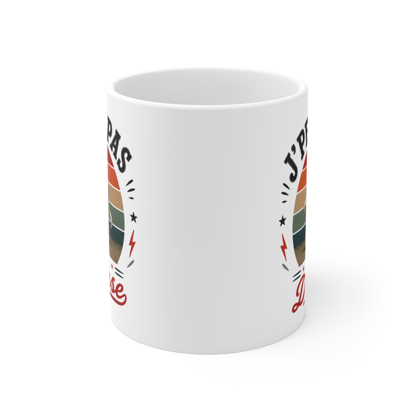 Tasse J’Peux Pas J’Ai Danse – Mug Humour Ballet Vintage – Cadeau Danseuse Femme Fille 325ml