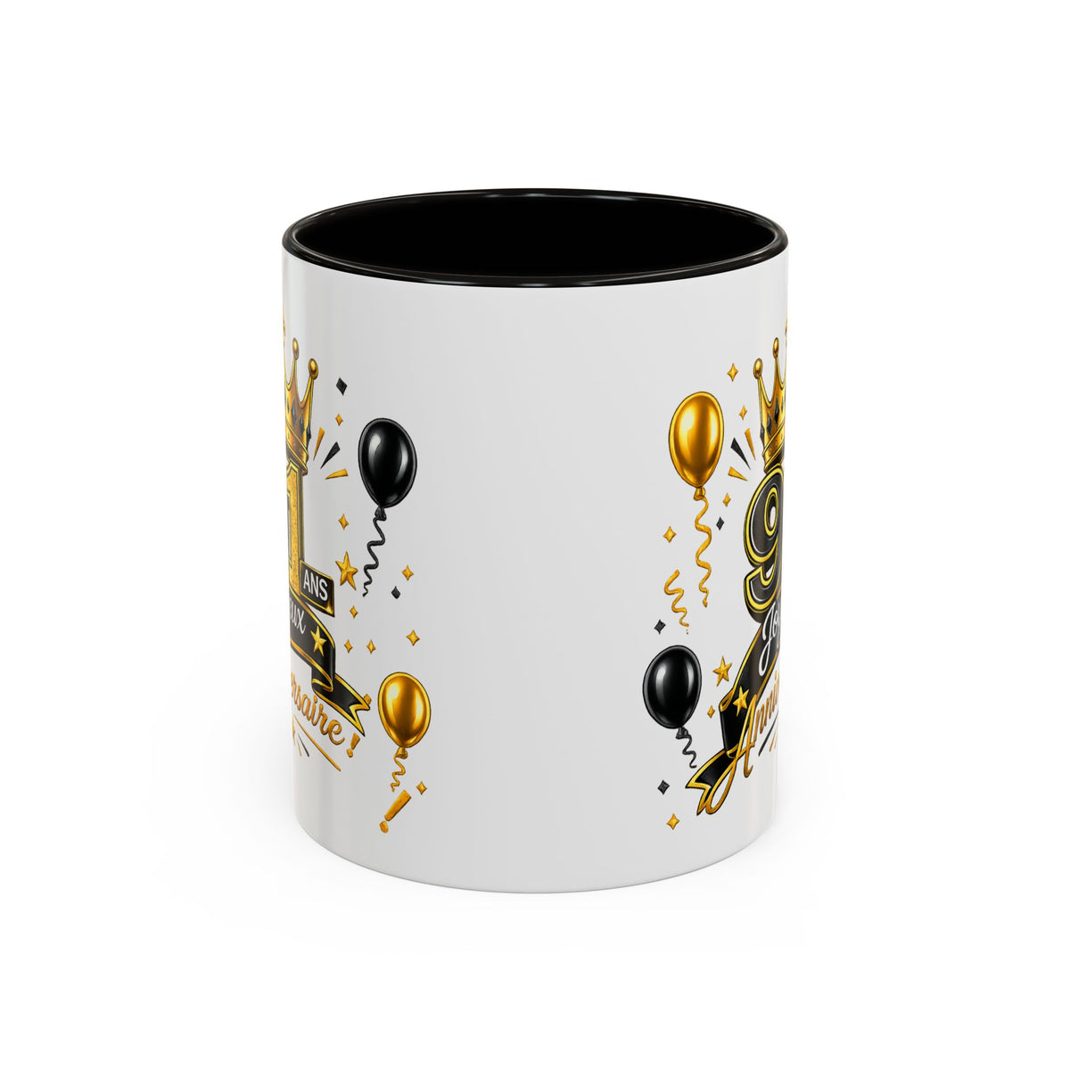 Mug Joyeux 91 Ans – Tasse Anniversaire 91 Ans – Cadeau Original pour Femme Homme – Idée Cadeau 91e Anniversaire