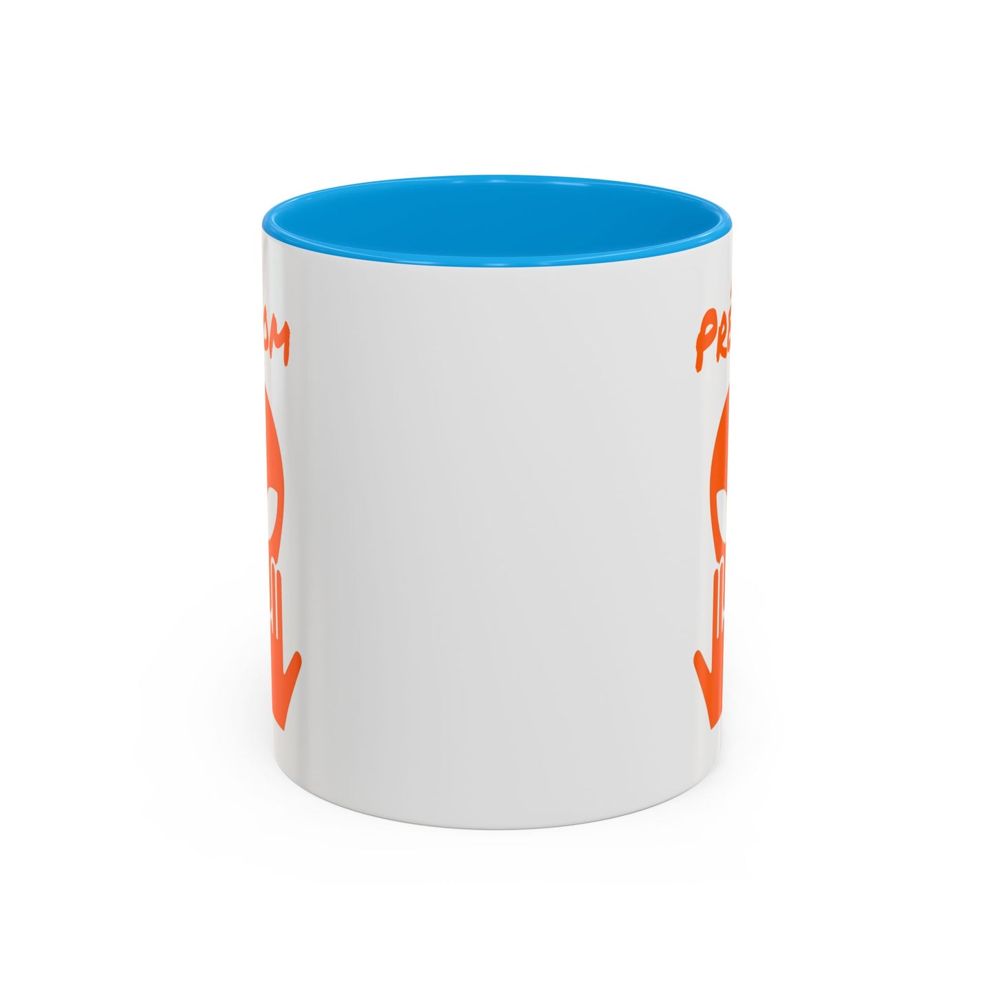 Mug Alien Personnalisé avec Prénom Tasse Humour Orange OVNI Signe Jul Cadeau Drôle et Original  Noir Bleu Rouge