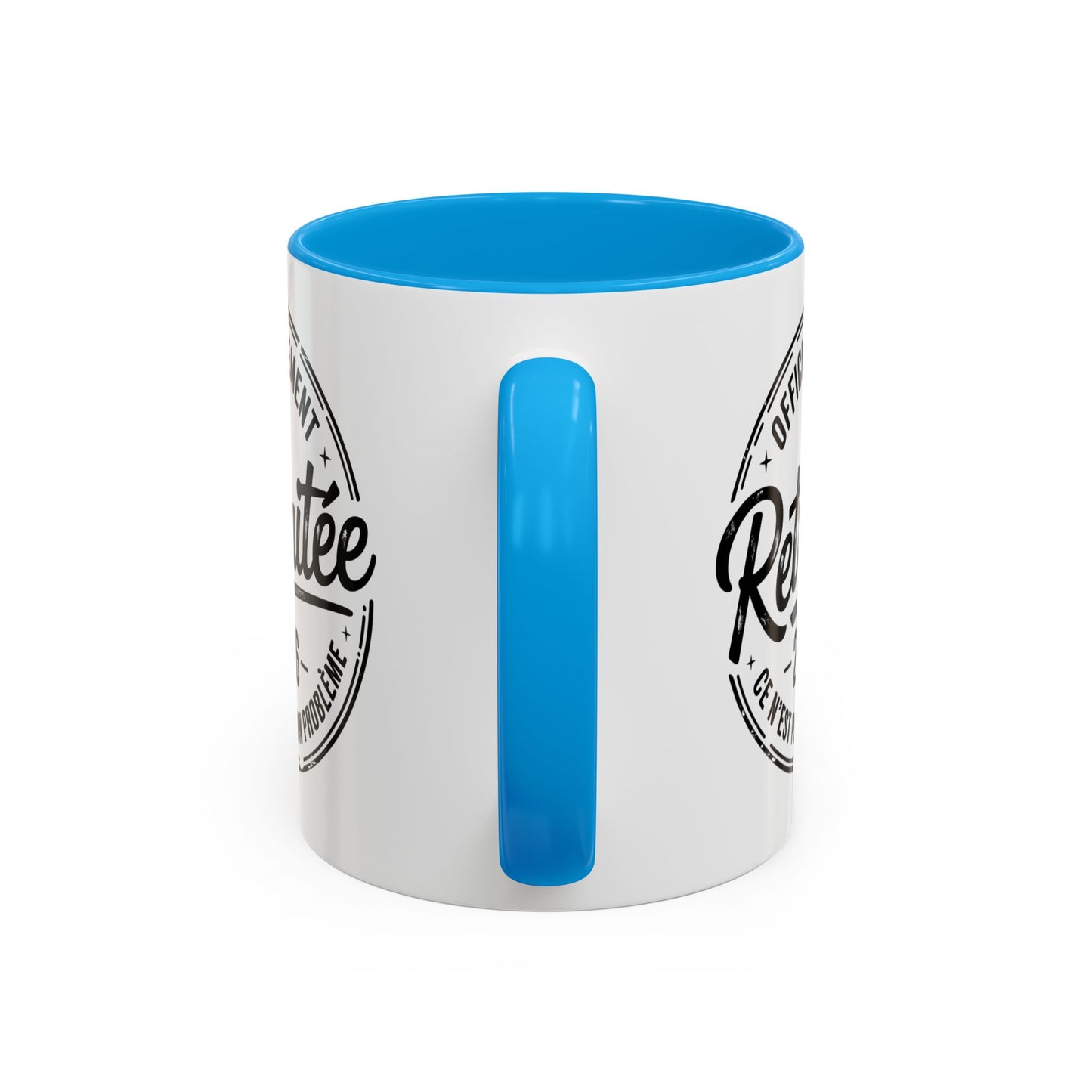 Mug Retraite 2026 Femme – Tasse Officiellement Retraitée Vintage – Cadeau Départ Collègue Femme