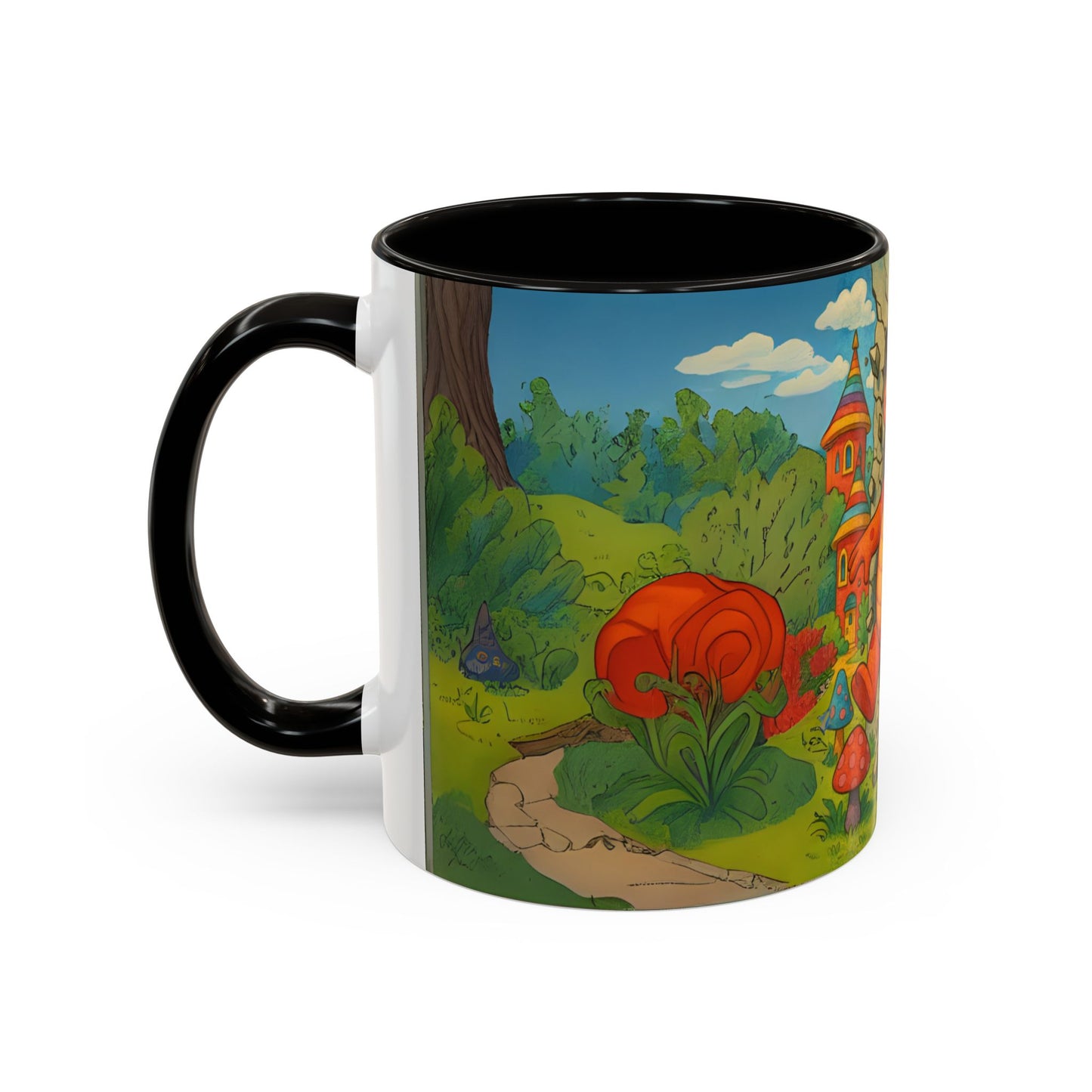 Mug Casimir Entrée Détonante dans l’Île aux Enfants Idée Cadeau pour Enfant et Adulte Noir Bleu Rouge