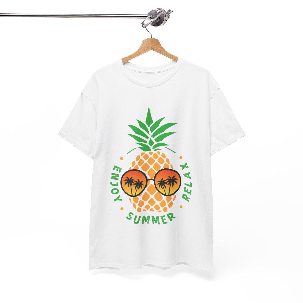 Tee shirt Unisex Ananas été Summer enjoy Relax Homme/femme idée cadeau