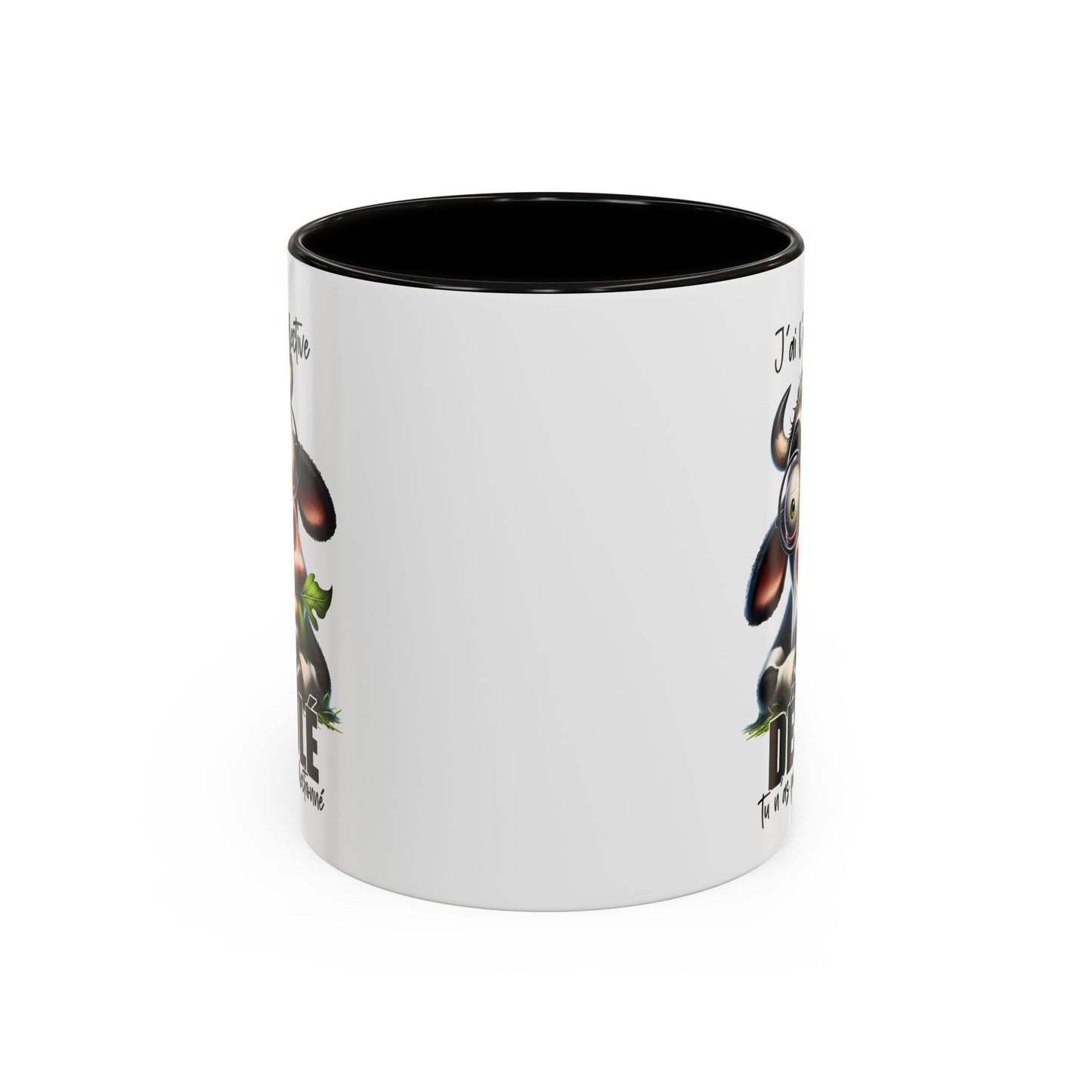 Tasse J’Ai L’Ouïe Sélective Désolé Tu N’As Pas Été Sélectionné – Mug Humour Vache Drôle 325ml