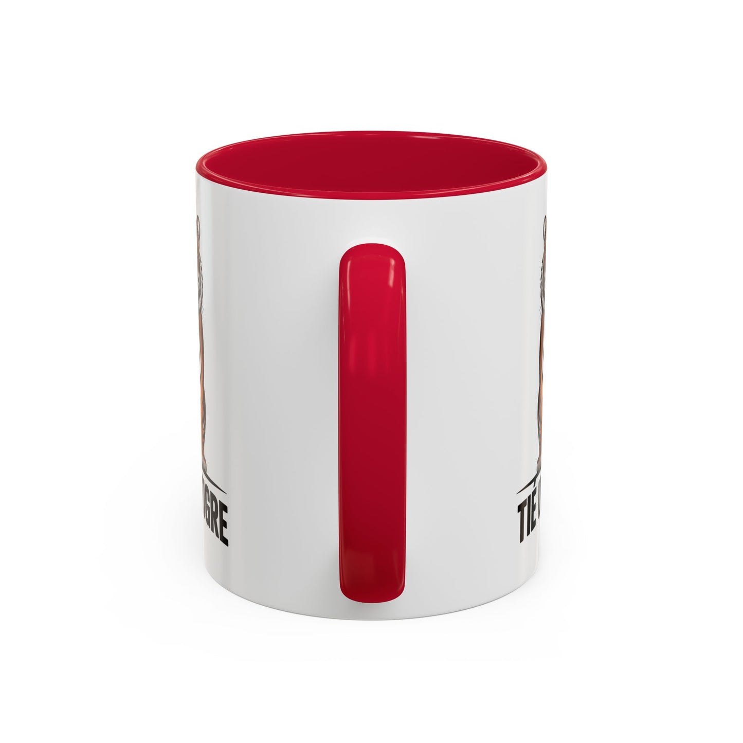 Tasse Humour Motivation – Mug Tié un Tigre – Expression Inspirante – Cadeau Original – Céramique 325ml