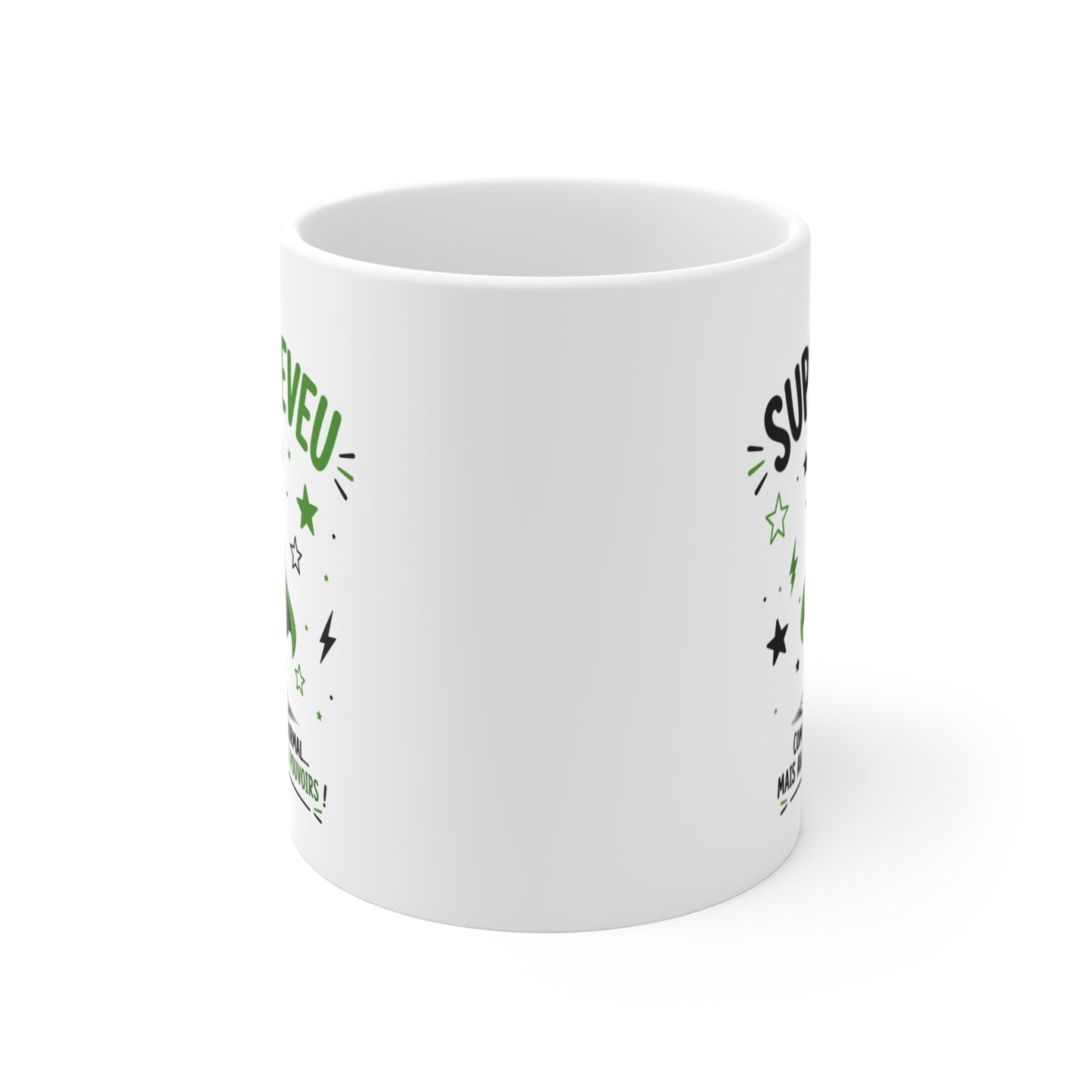 Mug Super Neveu – Tasse Humoristique pour Neveu – Idée Cadeau Originale et Drôle – Anniversaire Noël Famille