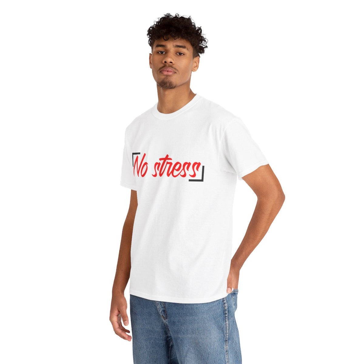 Tee shirt Unisex No stress idée cadeau Homme/Femme