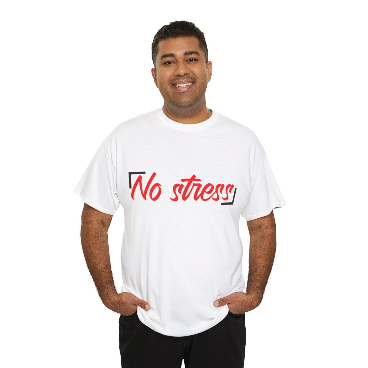 Tee shirt Unisex No stress idée cadeau Homme/Femme