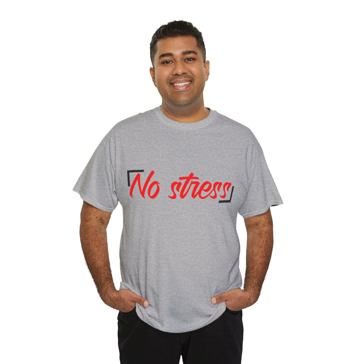 Tee shirt Unisex No stress idée cadeau Homme/Femme