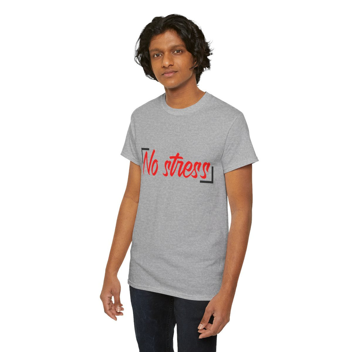 Tee shirt Unisex No stress idée cadeau Homme/Femme