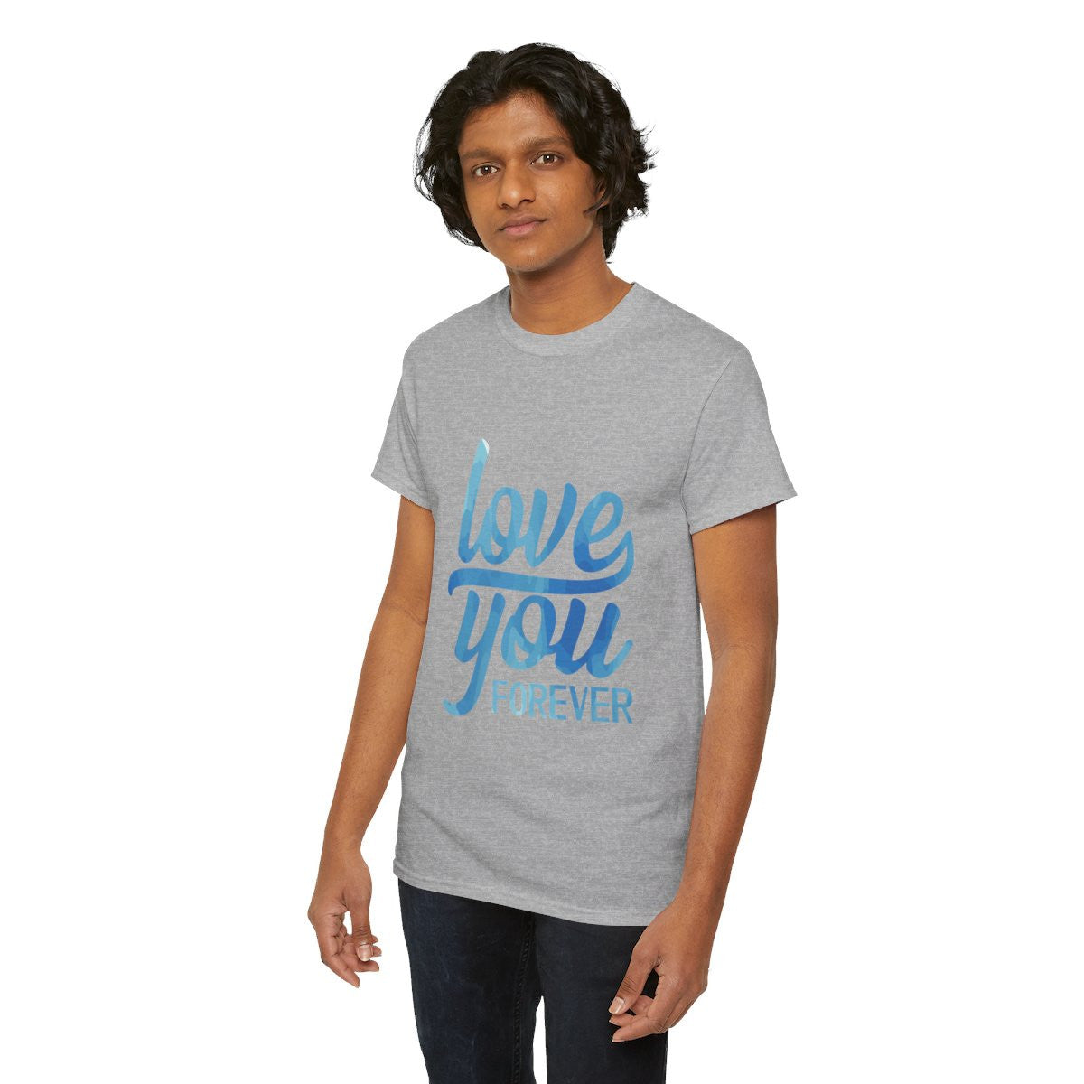 Tee shirt Unisex Love you forever Amour idée cadeau amoureux Homme/Femme