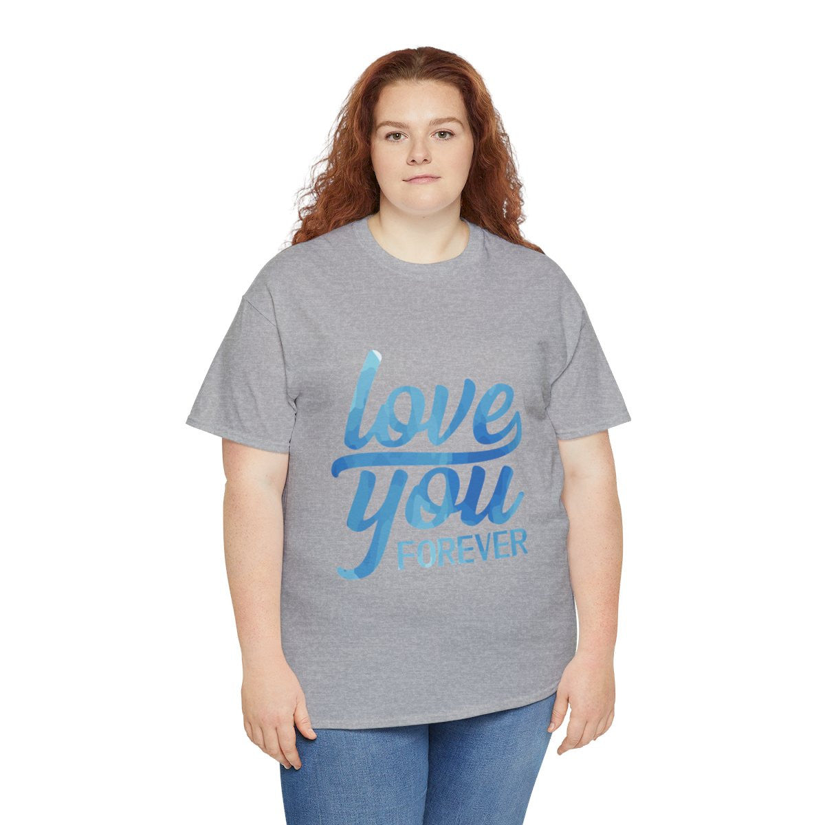 Tee shirt Unisex Love you forever Amour idée cadeau amoureux Homme/Femme