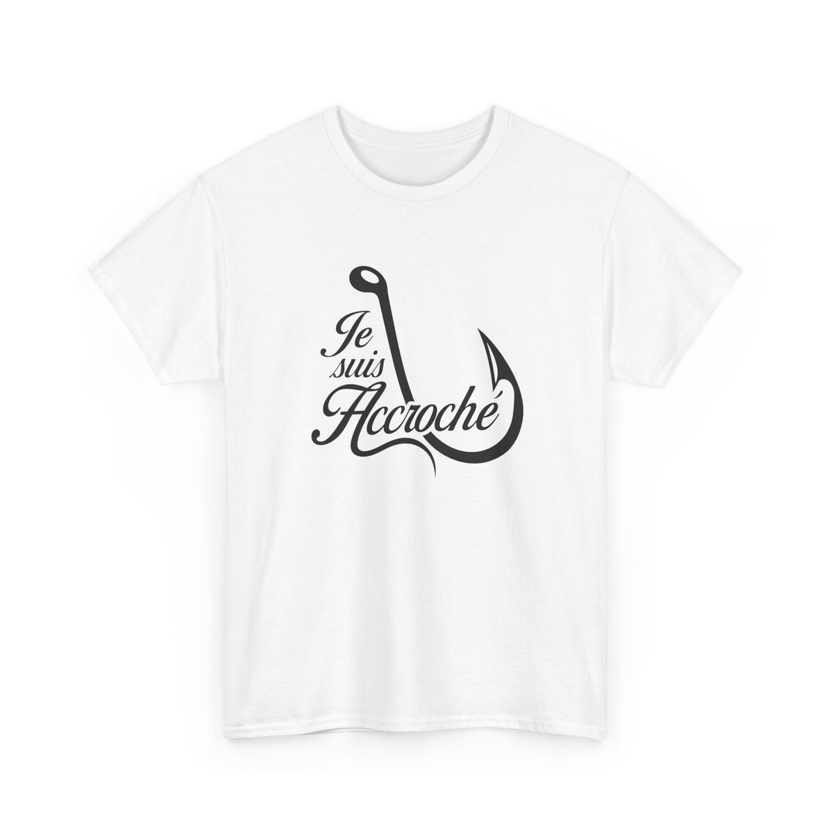T-Shirt Pêche Homme et Femme – Cadeau Pêcheur Passionné – Humour Hameçon Canne à Pêche – Idée Cadeau Pêche Anniversaire