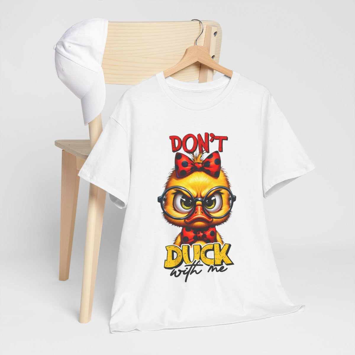 Tee shirt Unisex Duck Canard animal idée cadeau humour drôle amusant homme/femme