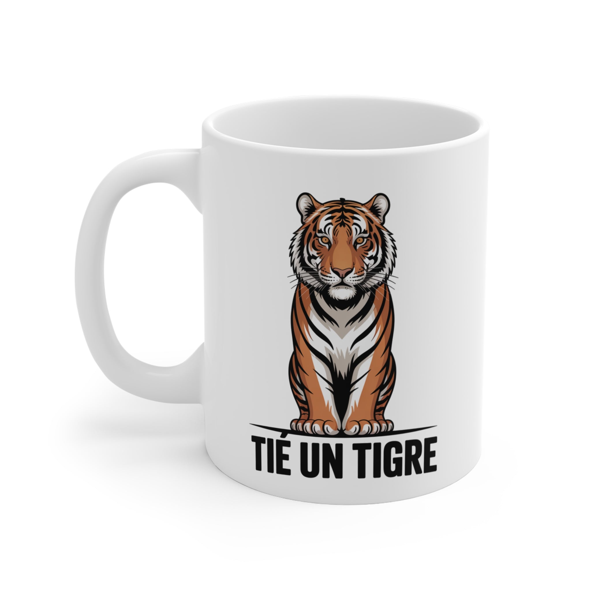 Mug Tigre – T’es un Tigre – Tasse Animal Sauvage Puissant – Design Tigre Réaliste Cadeau Original 325 ml