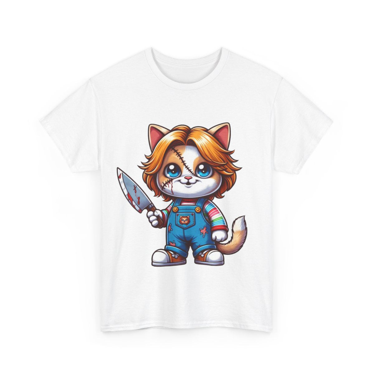 Tee shirt Unisex Chat idée cadeau amusant drôle rigolo Homme/Femme