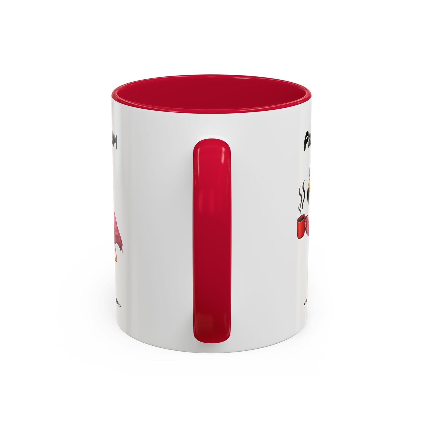 Mug Flamant Rose Personnalisable 325ml – Tasse Café Humour Fatigue Matin Drôle Cadeau