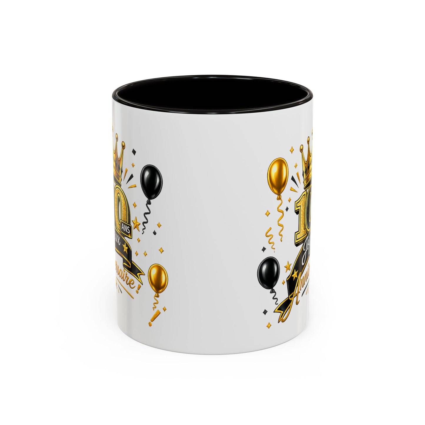 Mug Joyeux 100 Ans – Tasse Anniversaire 100 Ans – Cadeau Original pour Femme Homme – Idée Cadeau 100e Anniversaire